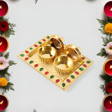 Rakasha Bandhan Special Puja Thali, Kumkum Thali Holder, Pooja Return Gift, Indian Housewarming Gifts, Brother / Bhai / Bhabhi / Sister / Family  Rakhi for Rakshabandhan, Diwali